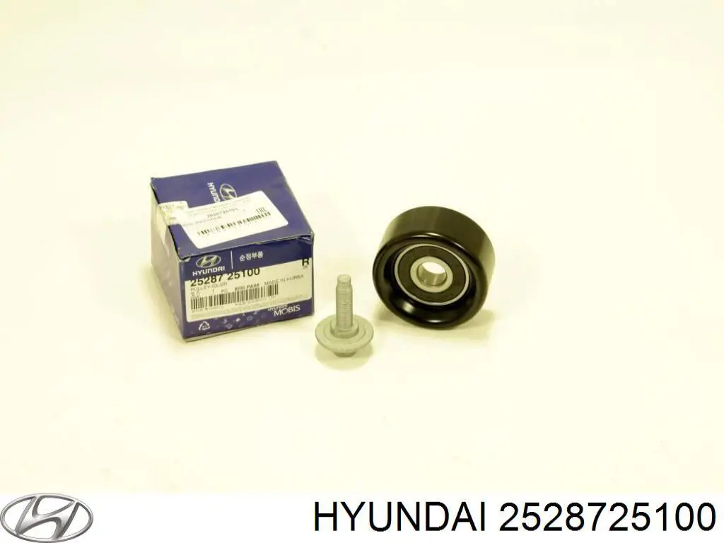 Comprar 2528725100 Hyundai/Kia Polea inversión/guía, correa poli V