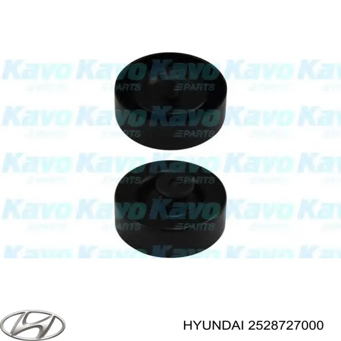 Polea inversión / guía, correa poli V 2528727000 Hyundai/Kia