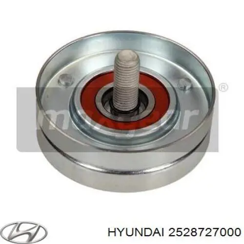 Polea inversión/guía, correa auxiliar servicios Hyundai/Kia 2528727000 precio, desde 18,91 EUR