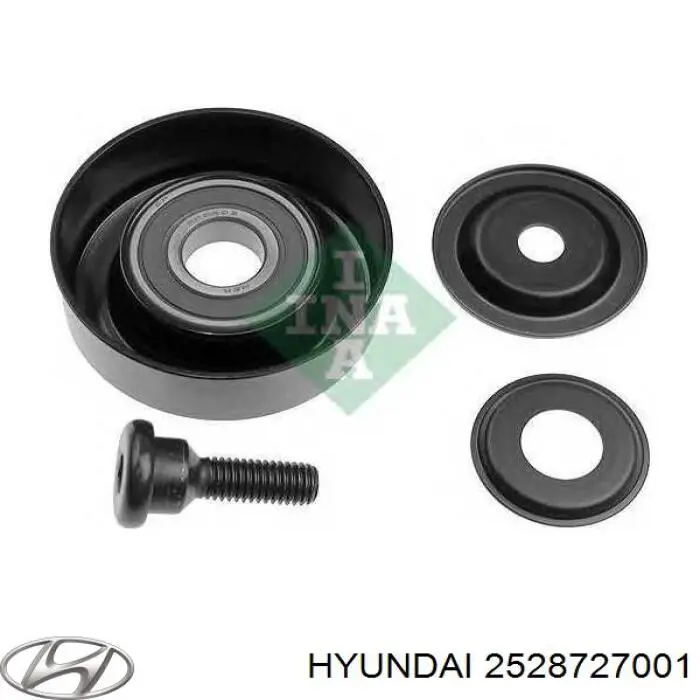 Comprar 2528727001 Hyundai/Kia Polea inversión/guía, correa poli V