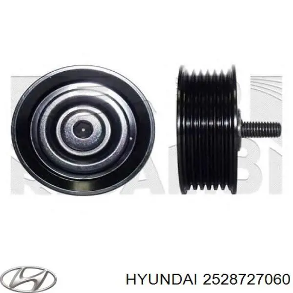 Comprar 2528727060 Hyundai/Kia Polea inversión/guía, correa poli V
