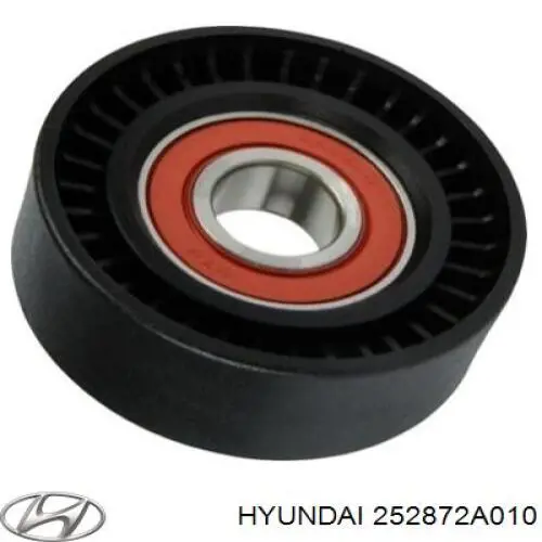Polea inversión/guía, correa auxiliar servicios Hyundai/Kia 252872A010 precio, desde 13,52 EUR