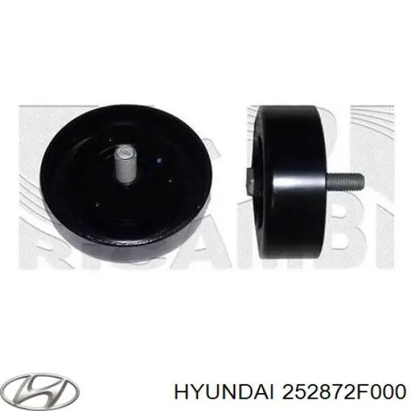 Rodillo intermedio de correa dentada HYUNDAI 252872F000