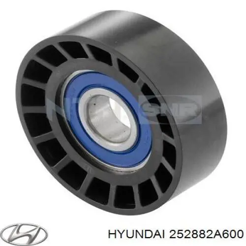 252882A600 Hyundai/Kia polea inversión / guía, correa poli v