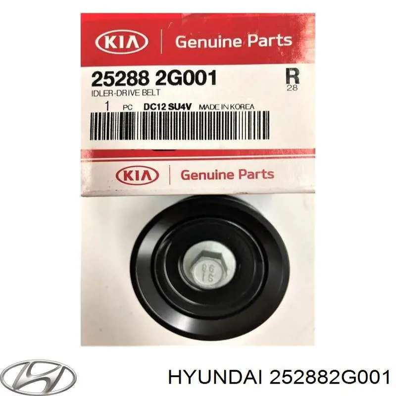 Polea inversión/guía, correa auxiliar servicios Hyundai/Kia 252882G001 precio, desde 29,12 EUR