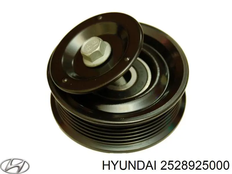 Polea inversión/guía, correa auxiliar servicios Hyundai/Kia 2528925000 precio, desde 26,41 EUR