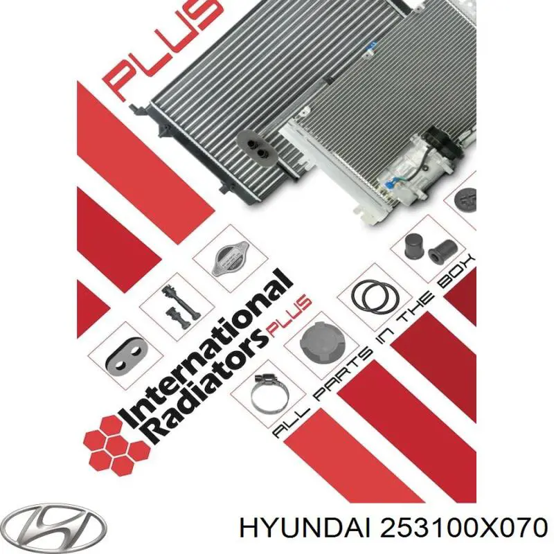 Água radiador Hyundai/Kia 253100X070 precio, desde 242,83 EUR