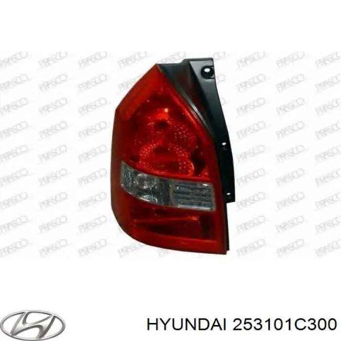 Radiador de água Hyundai/Kia 253101C050