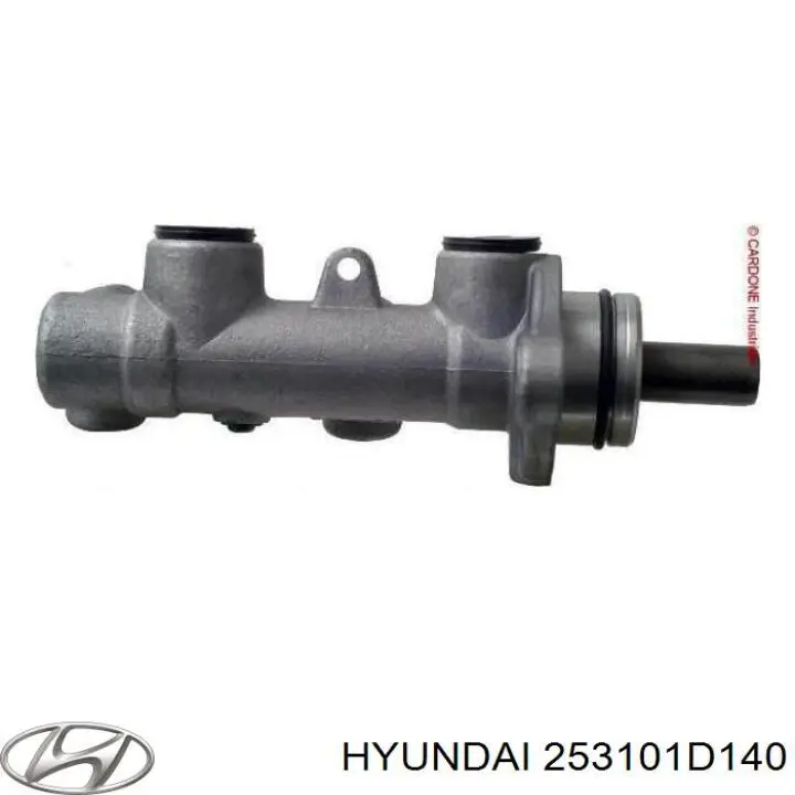 Radiador 253101D140 Hyundai/Kia