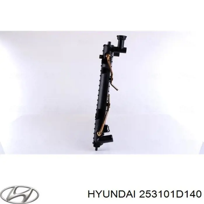 Radiador de água Hyundai/Kia 253101D140