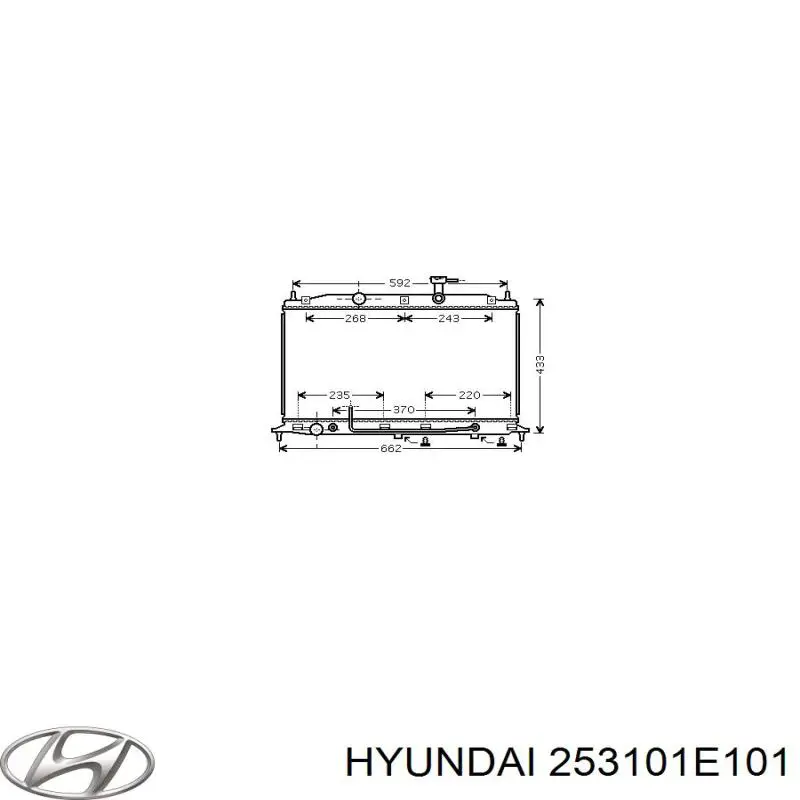 253101E101 Hyundai/Kia Refrigeración del motor