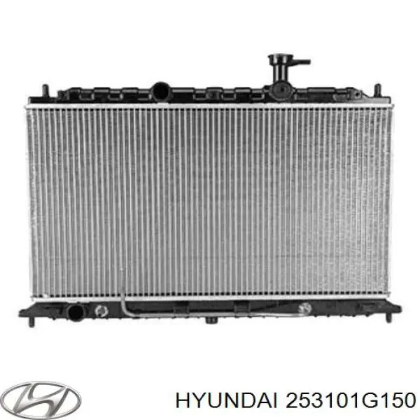 253101G150 Hyundai/Kia radiador refrigeración del motor