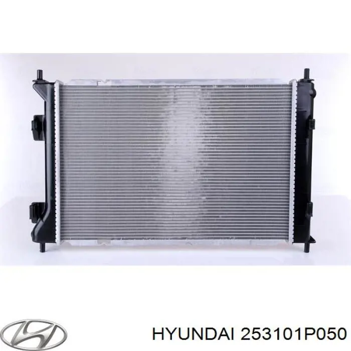 253101P050 Hyundai/Kia radiador refrigeración del motor