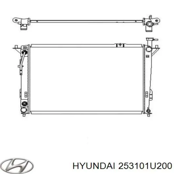 Comprar 253101U200 Hyundai/Kia Radiador de auto