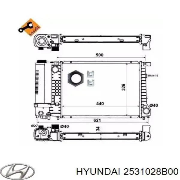 2531028B00 Hyundai/Kia