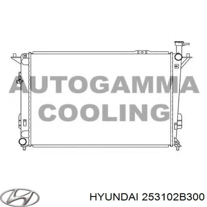 Comprar 253102B300 Hyundai/Kia Radiador de auto