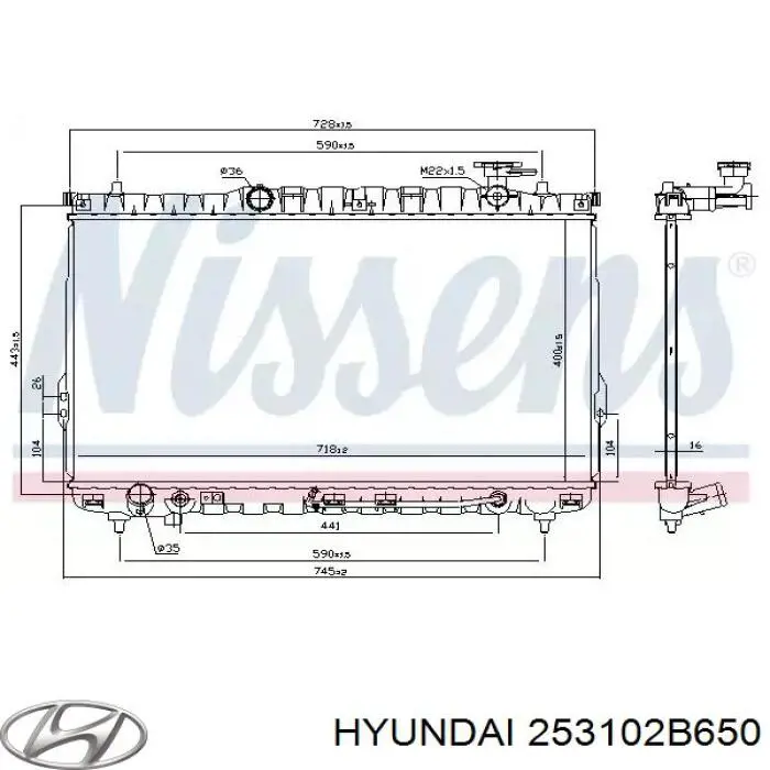 Comprar 550097 NRF Radiador de auto