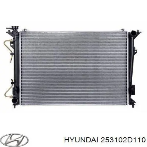 Comprar 253102D110 Hyundai/Kia Radiador de auto