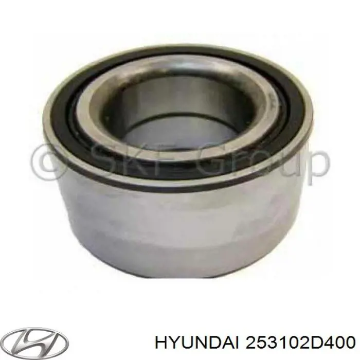 Radiador de água Hyundai/Kia 253102D400