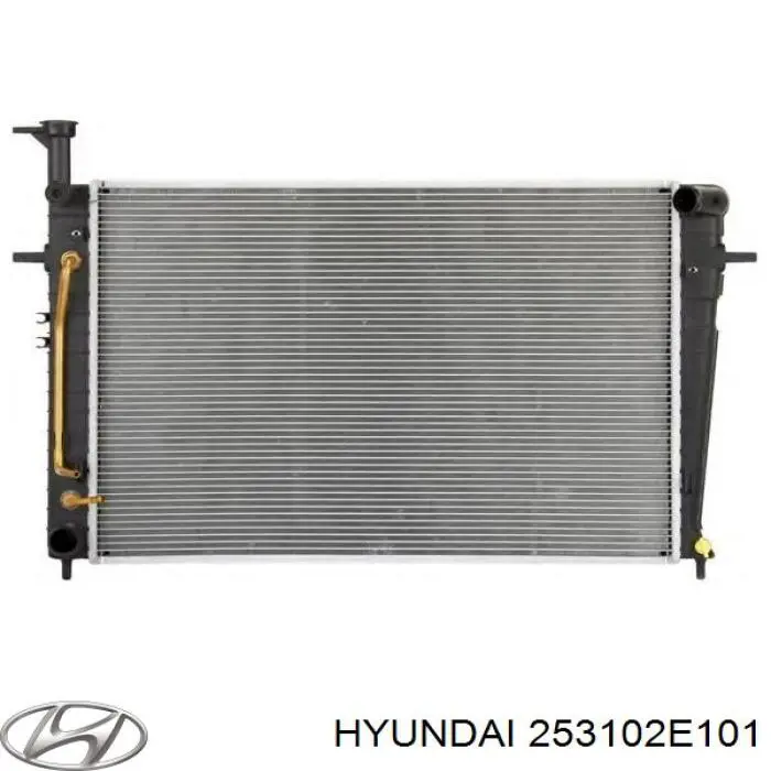 253102E101 Hyundai/Kia radiador refrigeración del motor