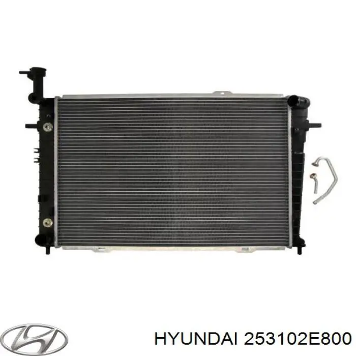 253102E800 Hyundai/Kia radiador refrigeración del motor