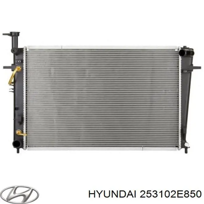 253102E850 Hyundai/Kia radiador refrigeración del motor