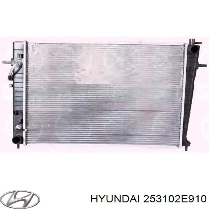 Comprar 253102E910 Hyundai/Kia Radiador de auto