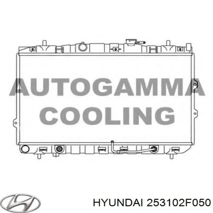 Comprar 253102F050 Hyundai/Kia Radiador de auto