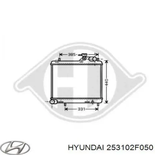 253102F050 Hyundai/Kia Refrigeración del motor