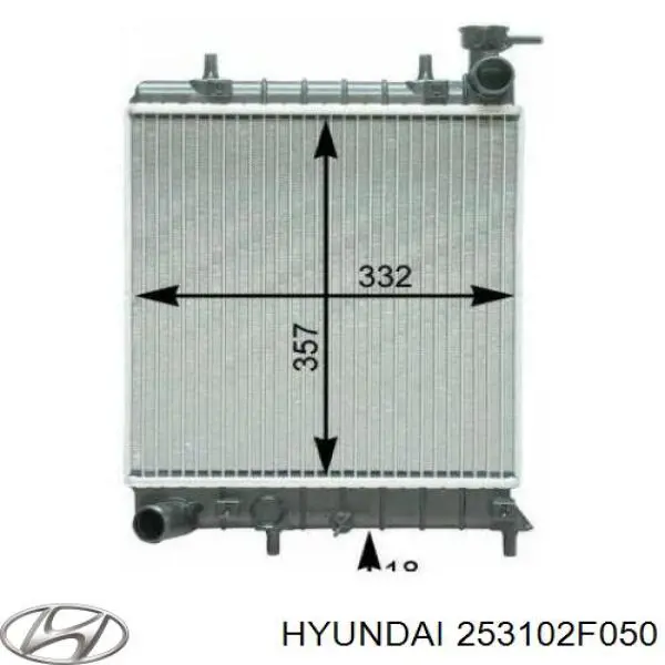 253102F050 Hyundai/Kia Refrigeración del motor