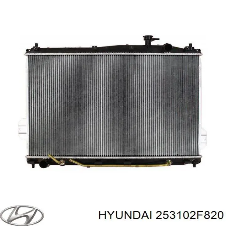 25310-2F820 Hyundai/Kia radiador refrigeración del motor