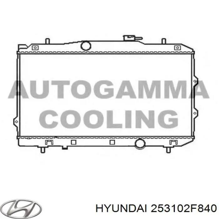 253102F840 Hyundai/Kia Refrigeración del motor