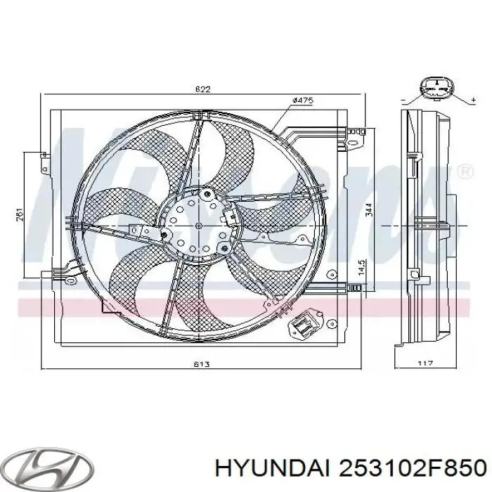 Água radiador Hyundai/Kia 253102F900 precio, desde 202,62 EUR