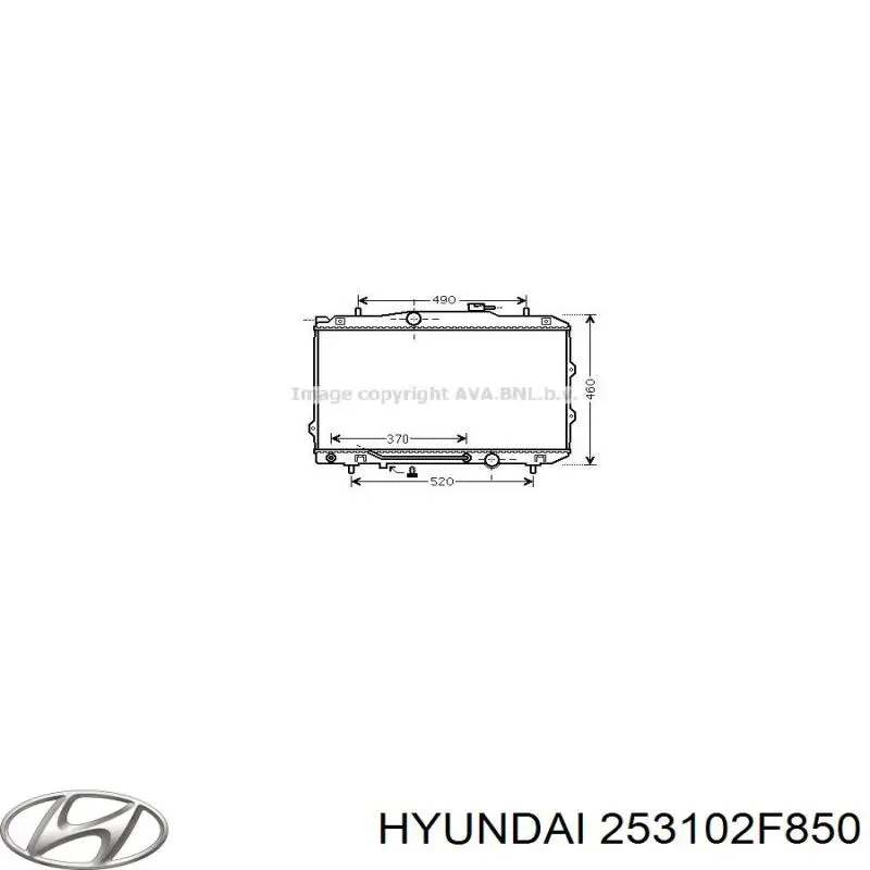 Radiador 253102F900 Hyundai/Kia