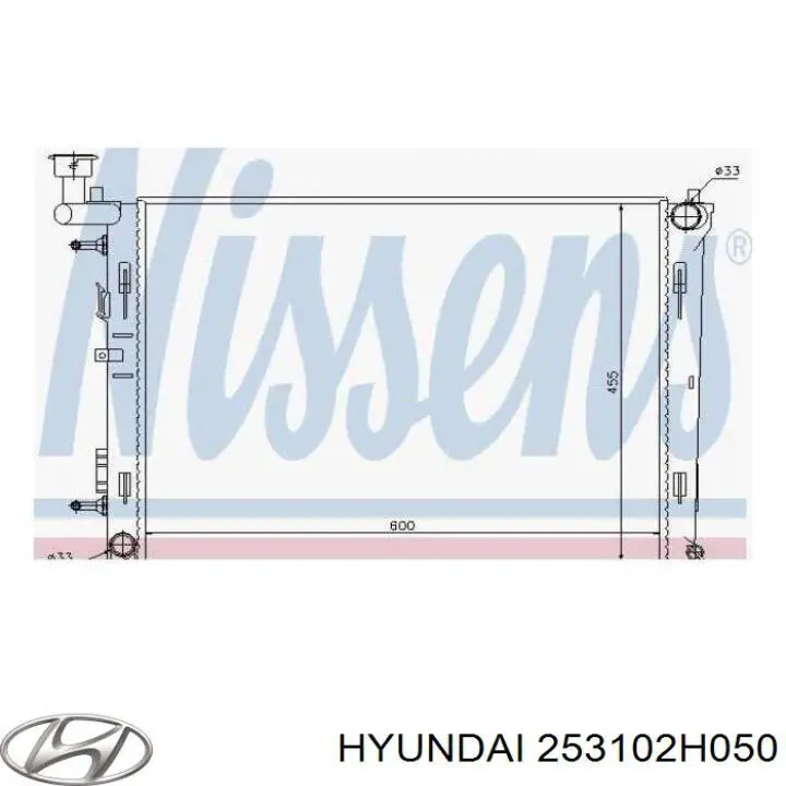 Comprar 253102H050 Hyundai/Kia Radiador de auto