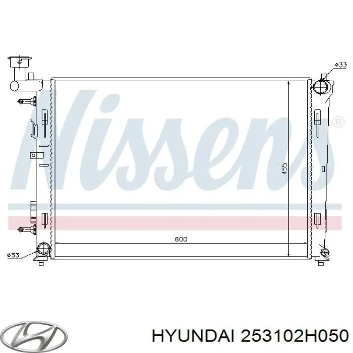 Água radiador Hyundai/Kia 253102H050 precio, desde 103,09 EUR