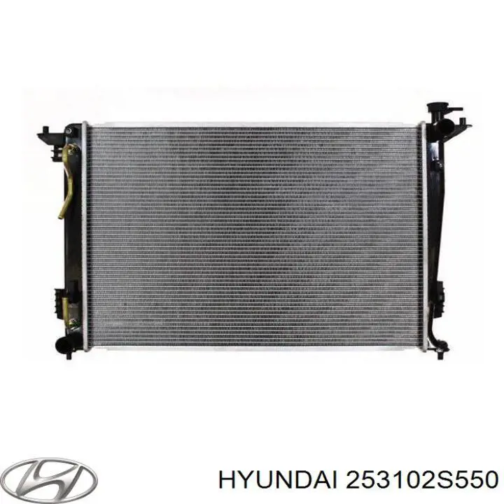 253102S550 Hyundai/Kia radiador