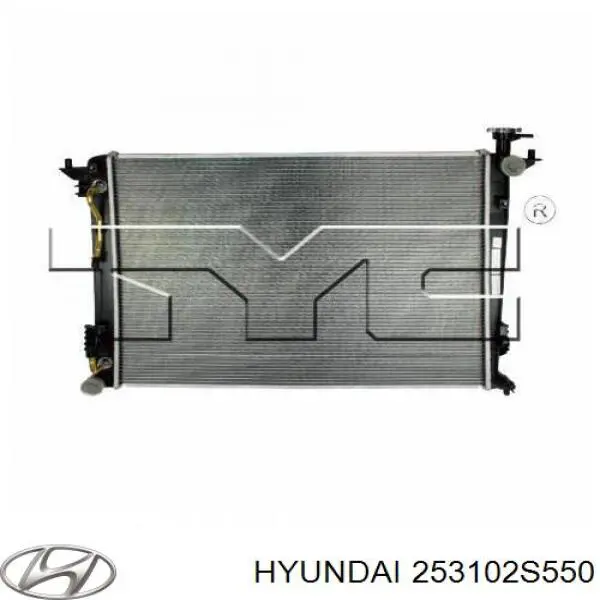 Comprar 253102S550 Hyundai/Kia Radiador de auto