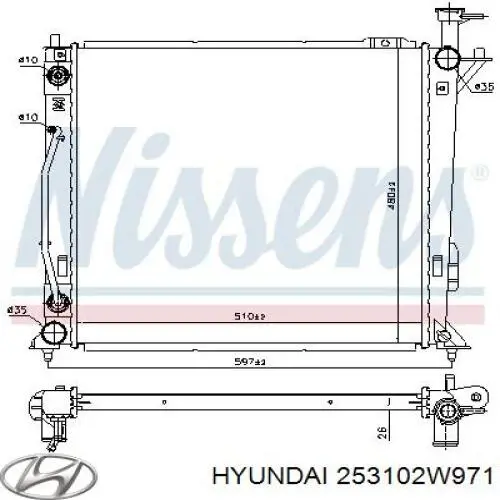 253102W971 Hyundai/Kia