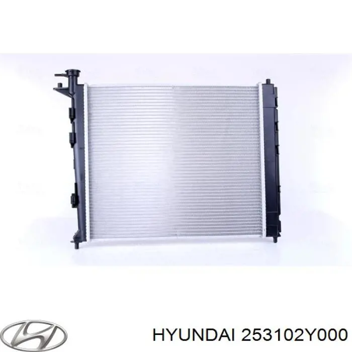 Radiador 253102Y000 Hyundai/Kia