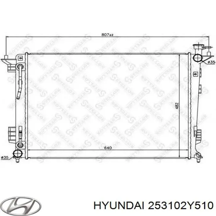 Água radiador Hyundai/Kia 253102Y510 precio, desde 116,90 EUR