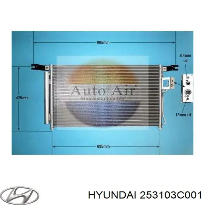 Água radiador Hyundai/Kia 253103C001 precio, desde 84,22 EUR