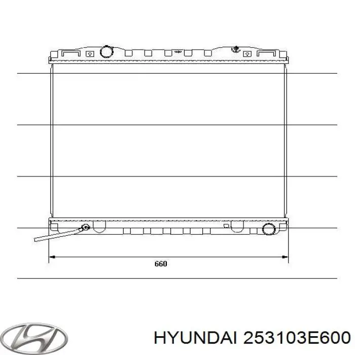 Água radiador Hyundai/Kia S253113E600 precio, desde 154,08 EUR