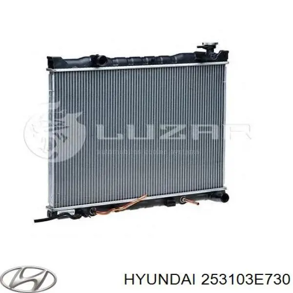 253103E730 Hyundai/Kia radiador refrigeración del motor