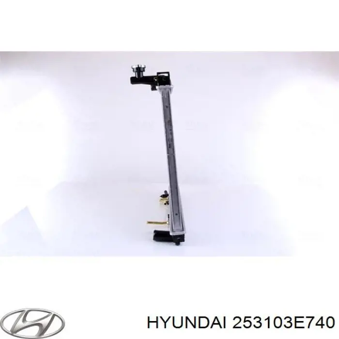 253103E740 Hyundai/Kia radiador