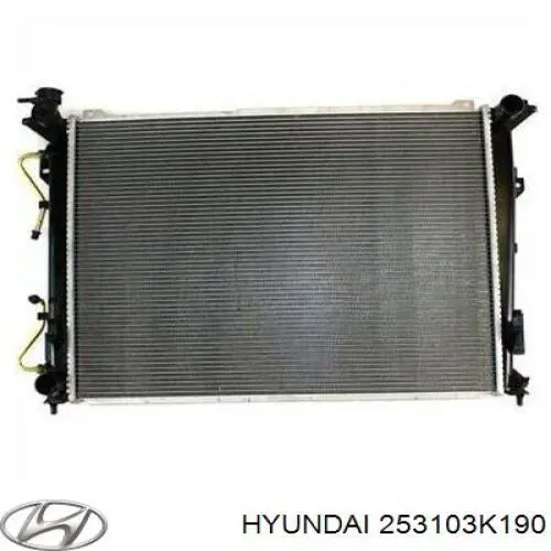 Água radiador Hyundai/Kia 253103K190 precio, desde 114,87 EUR