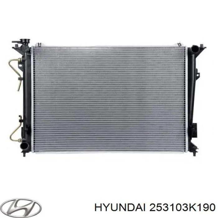 Comprar 253103K190 Hyundai/Kia Radiador de auto