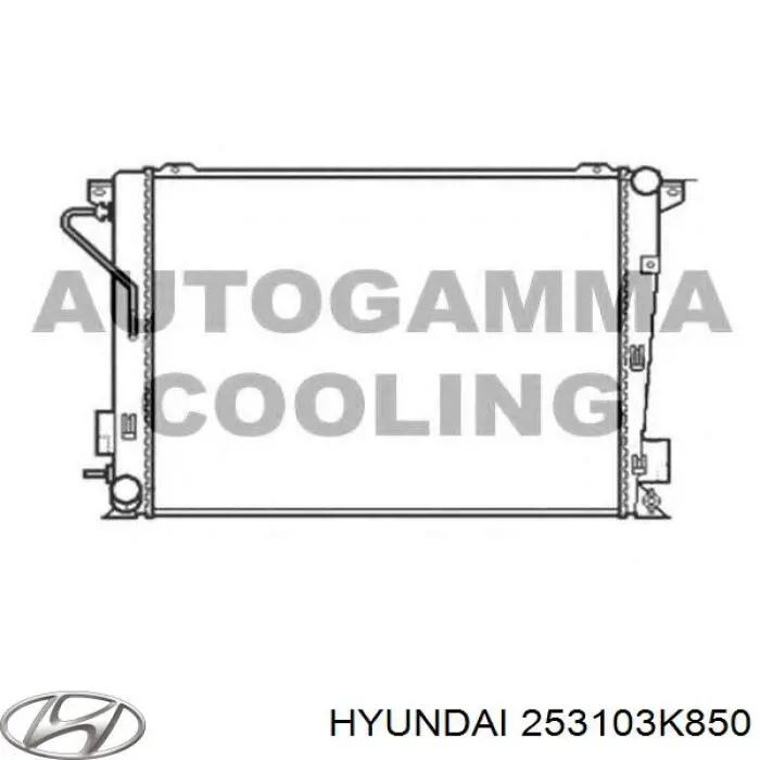 402608-3 Polcar radiador refrigeración del motor