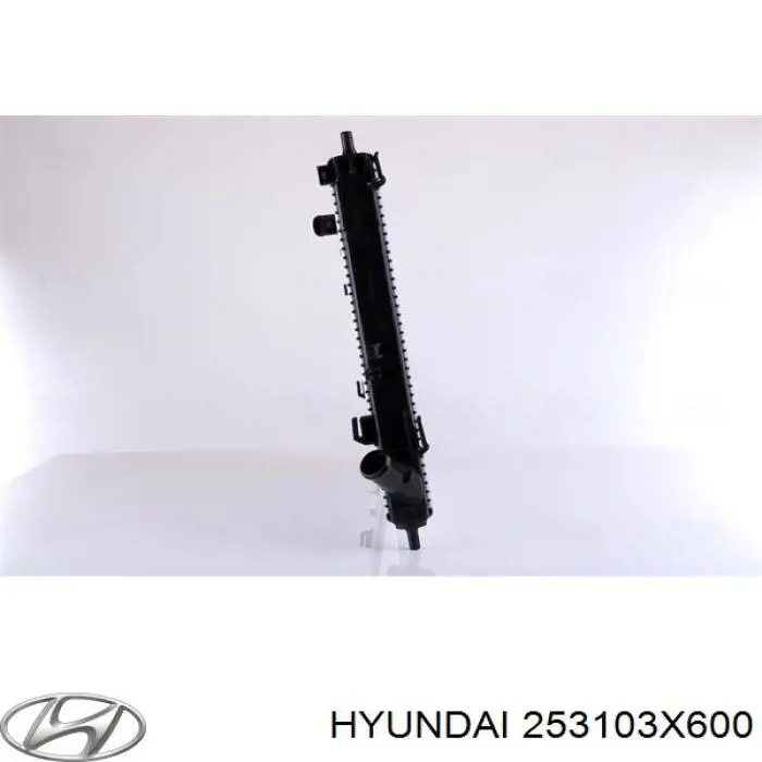 253103X600 Hyundai/Kia radiador