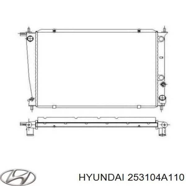 Água radiador Hyundai/Kia 253104A110 precio, desde 77,67 EUR